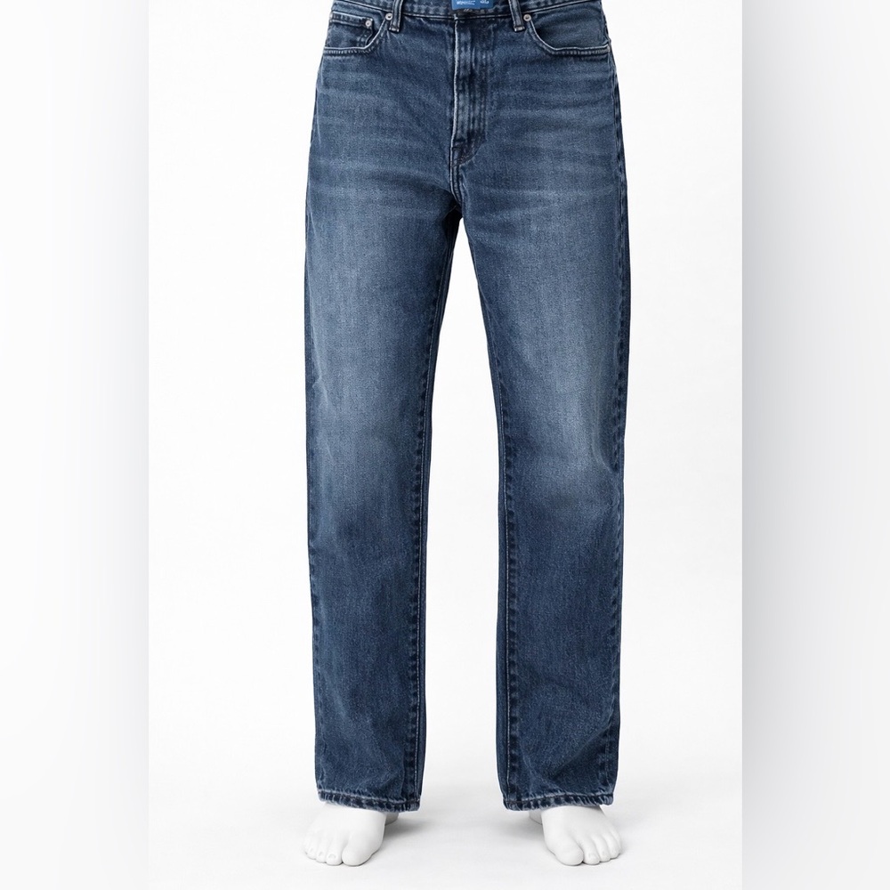 Club Monaco Men’s Medium Wash Straight Leg Jeans Size 36x34
